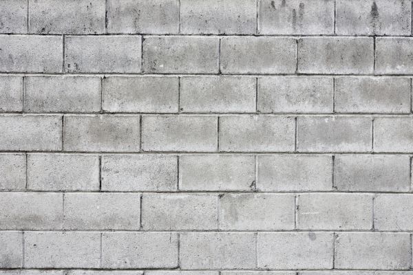 Cinder Block Wall Repair in Granger