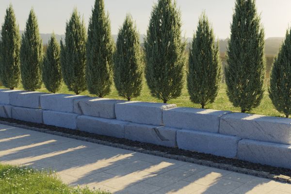 Border Blocks Installation in Granger