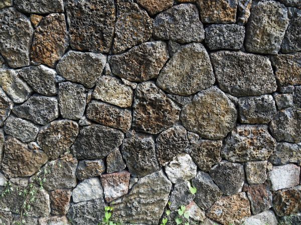 Stone Wall Repointing in Granger