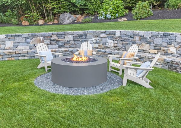 Stone Wall Installation in Granger