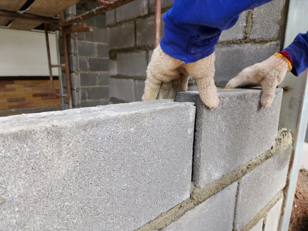 Concrete Block Repair in Granger