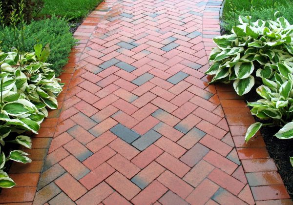 Brick Walkway Repair in Granger