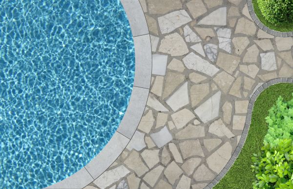Flagstone Grout Repair in Granger