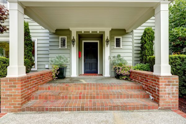 Front Porch Masonry Repair in Granger