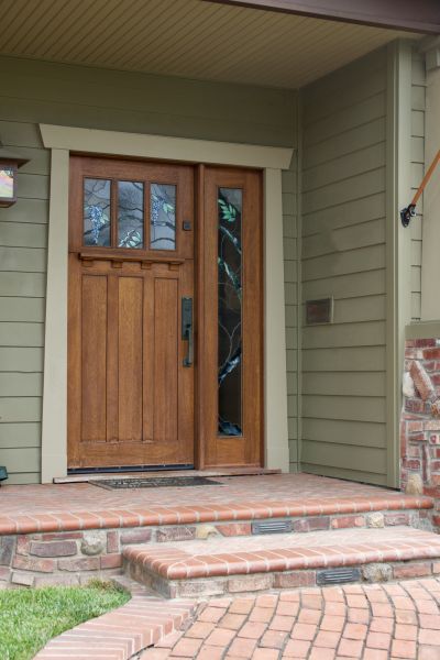 Front Porch Brick Repair in Granger