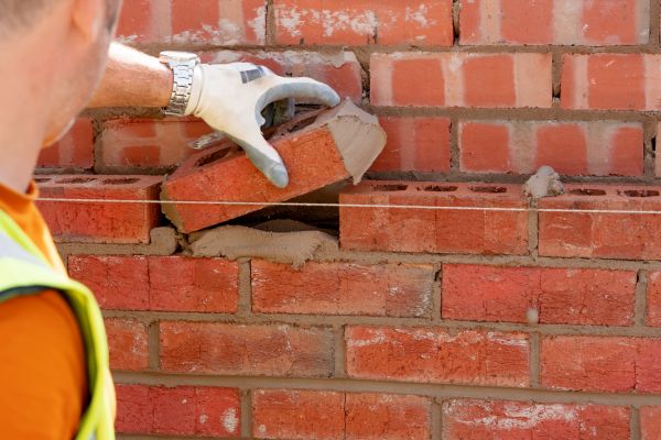 Red Brick Installation in Granger