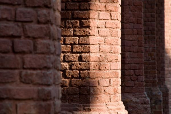 Brick Pillars Installation in Granger