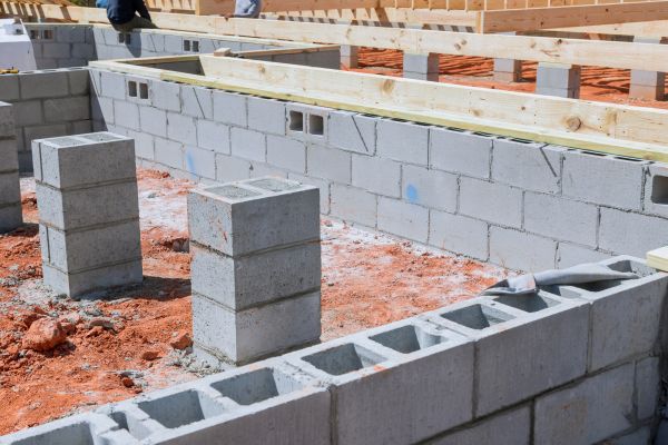 Block Foundation Installation in Granger