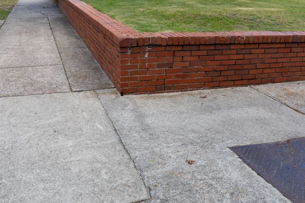 Brick Retaining Wall Repair in Granger